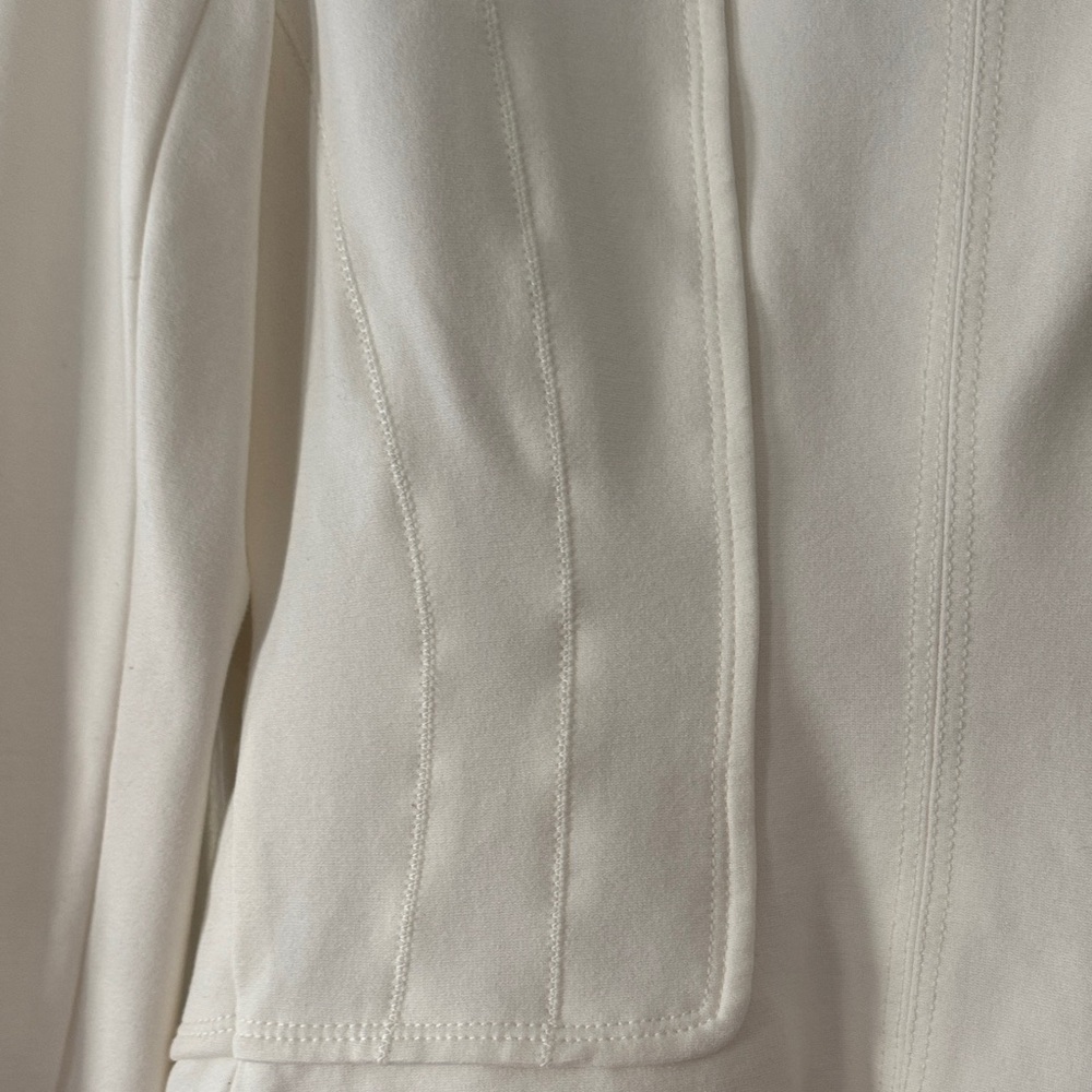 White House Black Market Cream Jacket - Picture 6 of 6